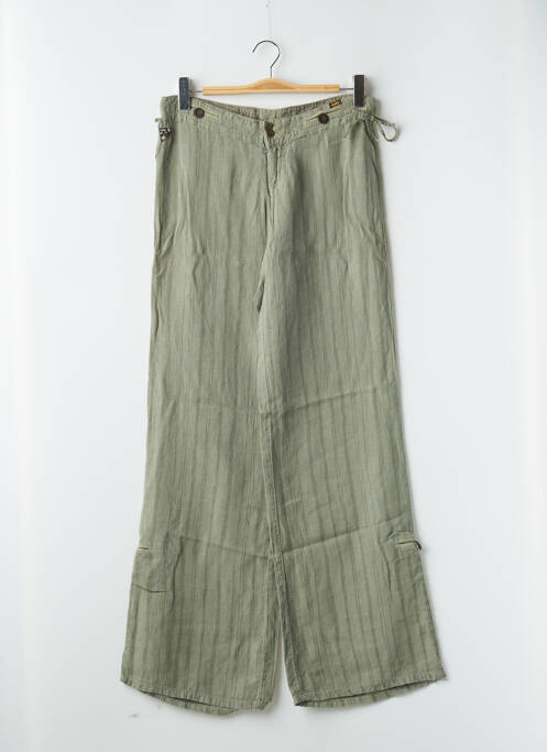 Pantalon large vert LOIS pour femme