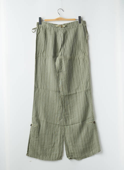 Pantalon large vert LOIS pour femme