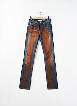 Jeans coupe slim tissage brut taille normale orange MISS SIXTY femme