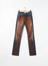 Jeans coupe slim tissage brut taille normale orange MISS SIXTY femme