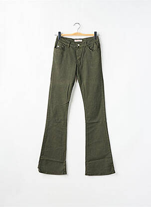 Jean coupe flare stretch taille normale vert MISS SIXTY femme