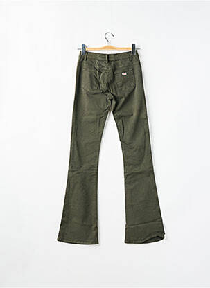 Jean coupe flare stretch taille normale vert MISS SIXTY femme