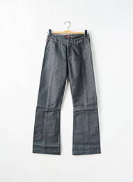 Jeans coupe droite taille normale taille normale gris RWD femme