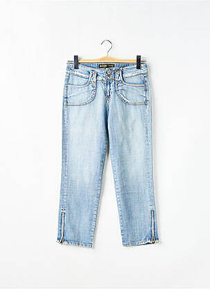 Pantacourt taille normale taille normale bleu RWD femme
