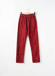 Jeans coupe slim taille normale taille normale rouge REDWOOD femme