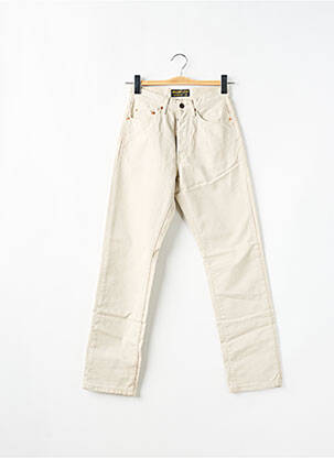 Jeans coupe slim stretch taille normale beige REDWOOD femme