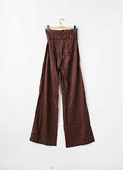 Pantalon droit marron MISS SIXTY pour femme seconde vue