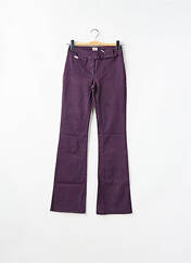 Pantalon flare violet MISS SIXTY pour femme seconde vue