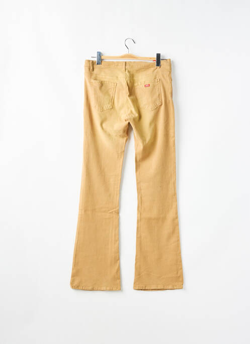 Jean coupe flare beige MISS SIXTY pour femme