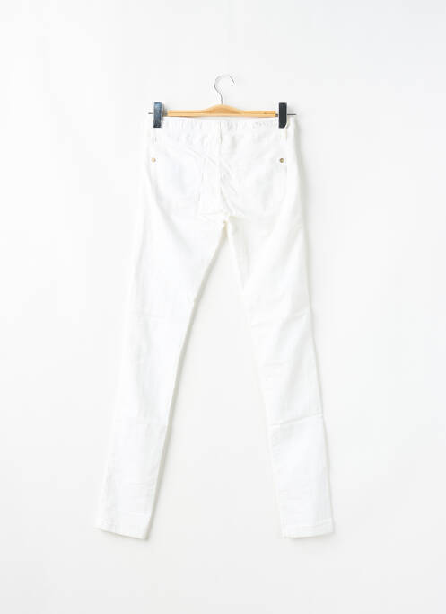 Jeans coupe slim beige purple and pink pour femme