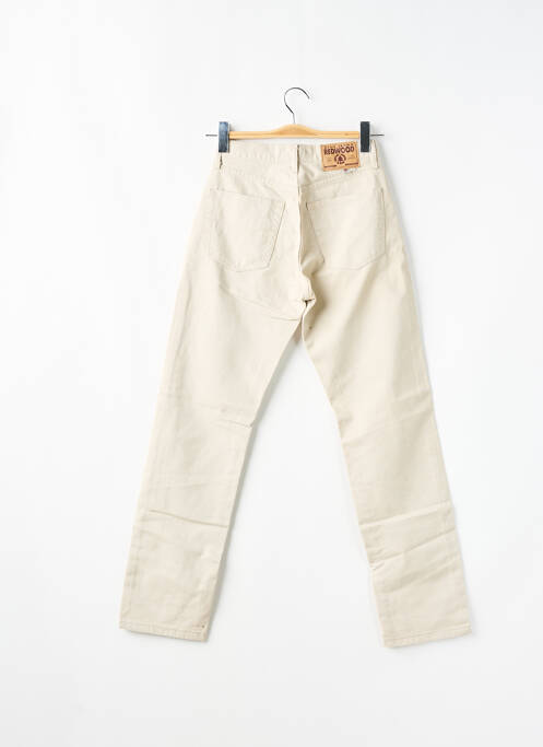 Jeans coupe slim beige REDWOOD pour femme