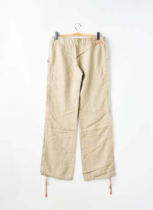 Pantalon droit beige MISS SIXTY pour femme