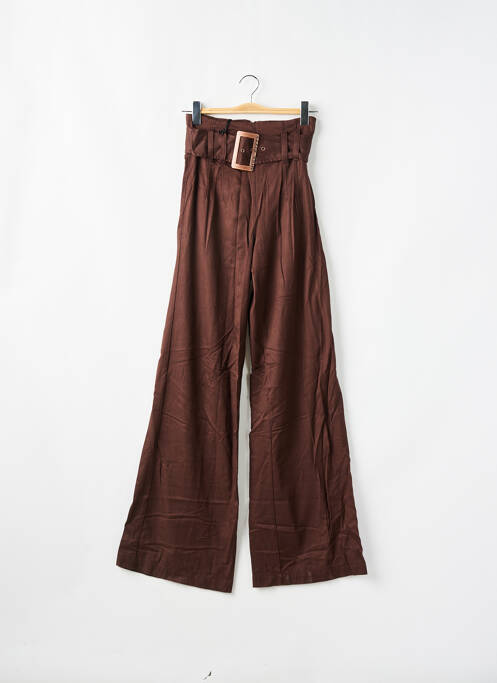 Pantalon droit marron MISS SIXTY pour femme