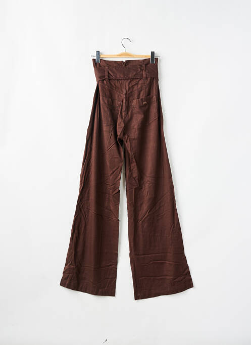 Pantalon droit marron MISS SIXTY pour femme
