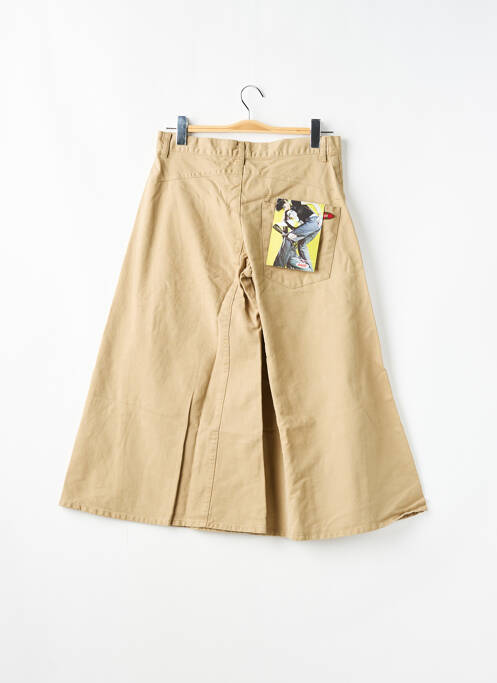 Pantalon large beige RWD pour femme