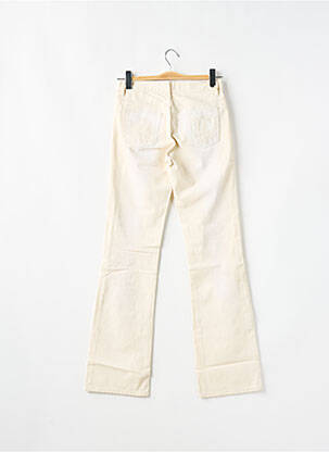 Jeans coupe droite taille normale taille normale beige SCHOOL RAG femme