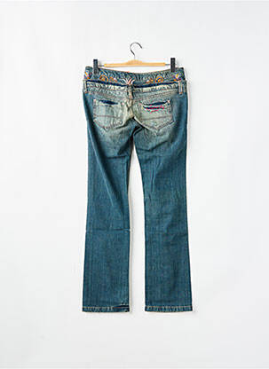 Jeans coupe droite taille normale taille normale bleu SCHOOL RAG femme
