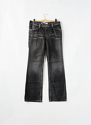 Jean coupe flare taille normale taille normale noir SCHOOL RAG femme