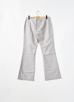 Pantalon flare taille normale taille normale gris SCHOOL RAG femme