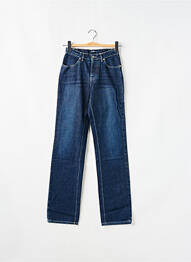 Jeans coupe droite taille normale taille normale bleu SCHOOL RAG femme