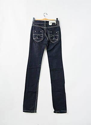 Jeans coupe slim tissage brut taille normale bleu SCHOOL RAG femme