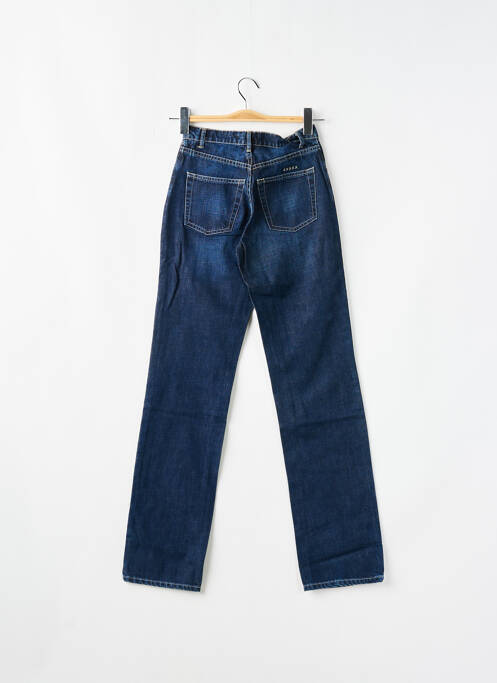 Jeans coupe droite bleu SCHOOL RAG pour femme