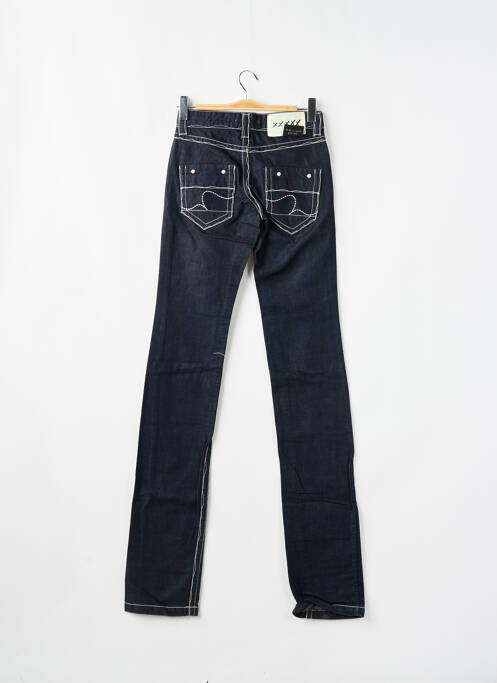 Jeans coupe slim bleu SCHOOL RAG pour femme