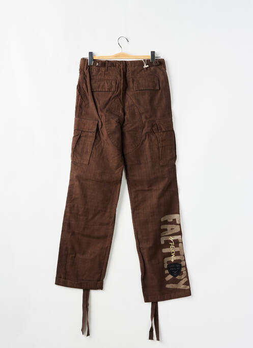 Pantalon cargo marron SCHOOL RAG pour femme