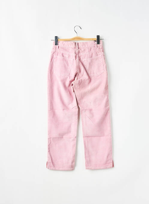 Pantalon droit rose SCHOOL RAG pour femme