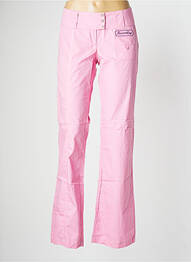 Pantalon flare taille normale taille normale rose BE YOU K femme