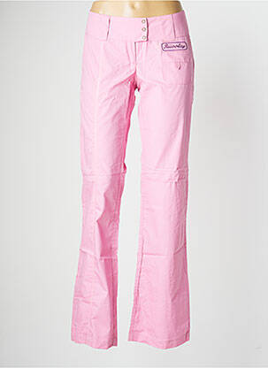 Pantalon flare taille normale taille normale rose BE YOU K femme