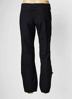 Pantalon droit tissage popeline taille basse noir BE YOU K femme