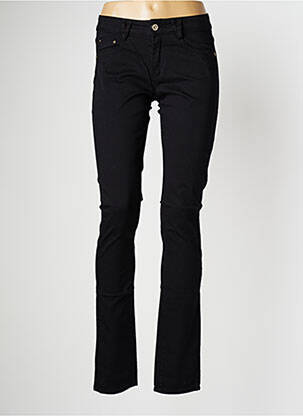 Jeans coupe slim stretch taille normale noir BE YOU K femme