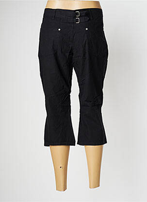 Pantacourt coupe droite taille basse noir BLEND SHE femme