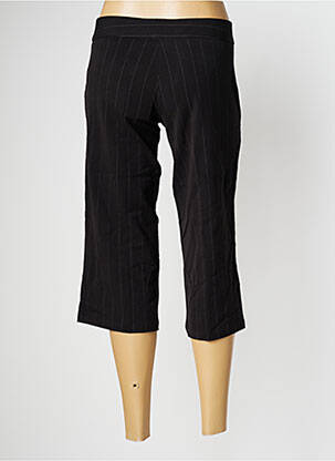 Pantacourt coupe droite taille basse noir BLEND SHE femme