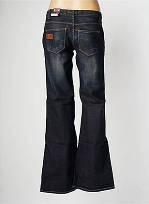 Jeans bootcut stretch taille basse bleu GSUSOD femme