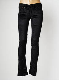 Pantalon slim taille basse taille basse noir HELLS BELLS femme