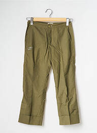 Pantacourt coupe droite taille normale vert BE YOU K femme