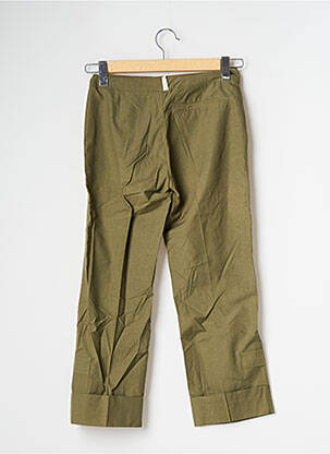 Pantacourt coupe droite taille normale vert BE YOU K femme
