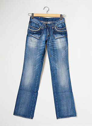 Jeans coupe droite bleu KAPORAL pour femme