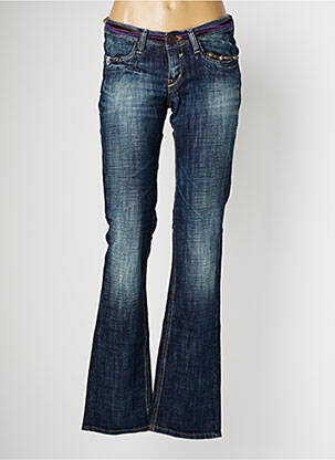 Jeans coupe droite bleu TAKE TWO pour femme