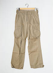 Pantalon cargo beige LADY SOUL pour femme seconde vue