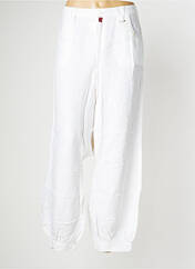 Pantalon droit blanc BE YOU K pour femme seconde vue