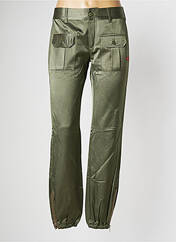 Pantalon droit vert BE YOU K pour femme seconde vue
