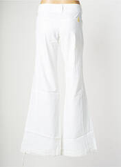 Pantalon flare blanc BE YOU K pour femme seconde vue