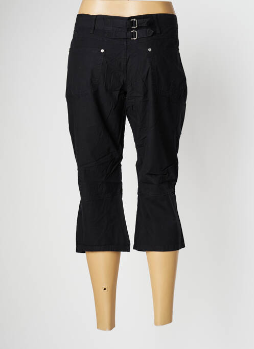 Pantacourt coupe droite taille basse noir BLEND SHE femme