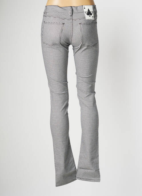 Pantalon slim taille basse taille basse noir HELLS BELLS femme