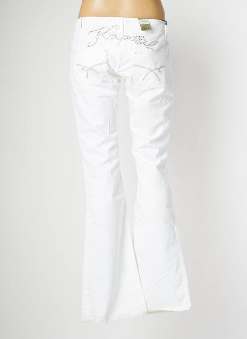 Jeans bootcut blanc KAPORAL pour femme