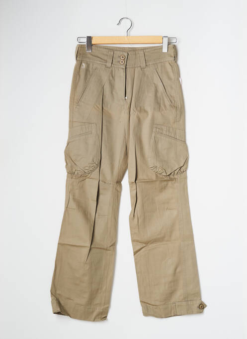 Pantalon cargo beige LADY SOUL pour femme