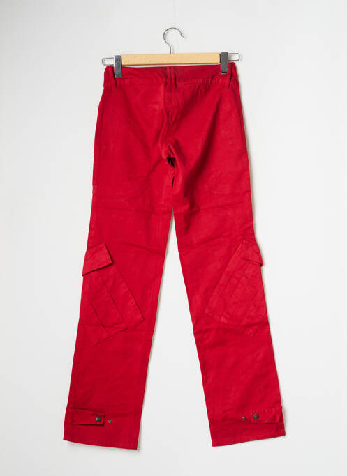 Pantalon cargo rouge BE YOU K pour femme